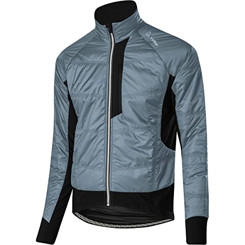 Löffler M Bike ISO-Jacket HOTBOND PL6 schwarz-Berry - 52 von LÖFFLER