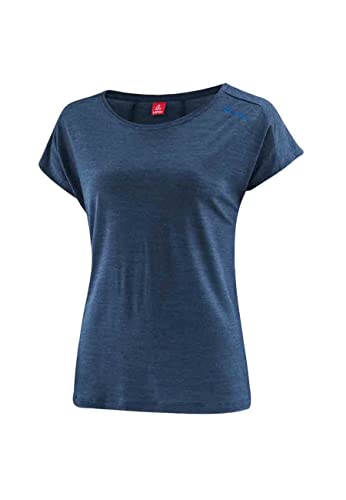 Löffler Merino-Tencel Loose-Fit Shirt Damen blau von Löffler