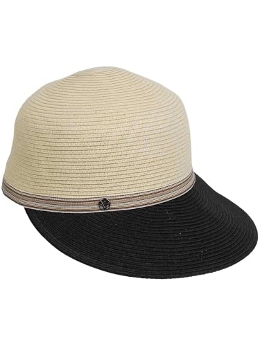 LOEVENICH Damen Kappe mit weitem andersfarbigem Visier und Klettverschluss - Ein Must-have für die Sonne von LOEVENICH