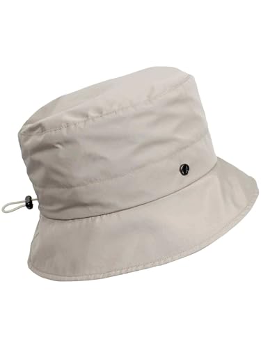LOEVENICH Damen Regenhut - Ganzjährig tragbare Kopfbedeckung aus Polyester mit Zugband in One Size von LOEVENICH