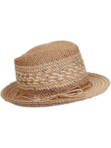 LOEVENICH leichter Damen Trilby mit kontrastreichem Muster in One Size - Ideal für den Sommerurlaub von LOEVENICH