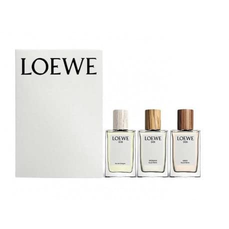 LOEWE 001 Damen EDP 30 ml + LOEWE 001 EDC 30 ml + LOEWE 001 MAN EDP 30 ml Geschenkset von LOEWE