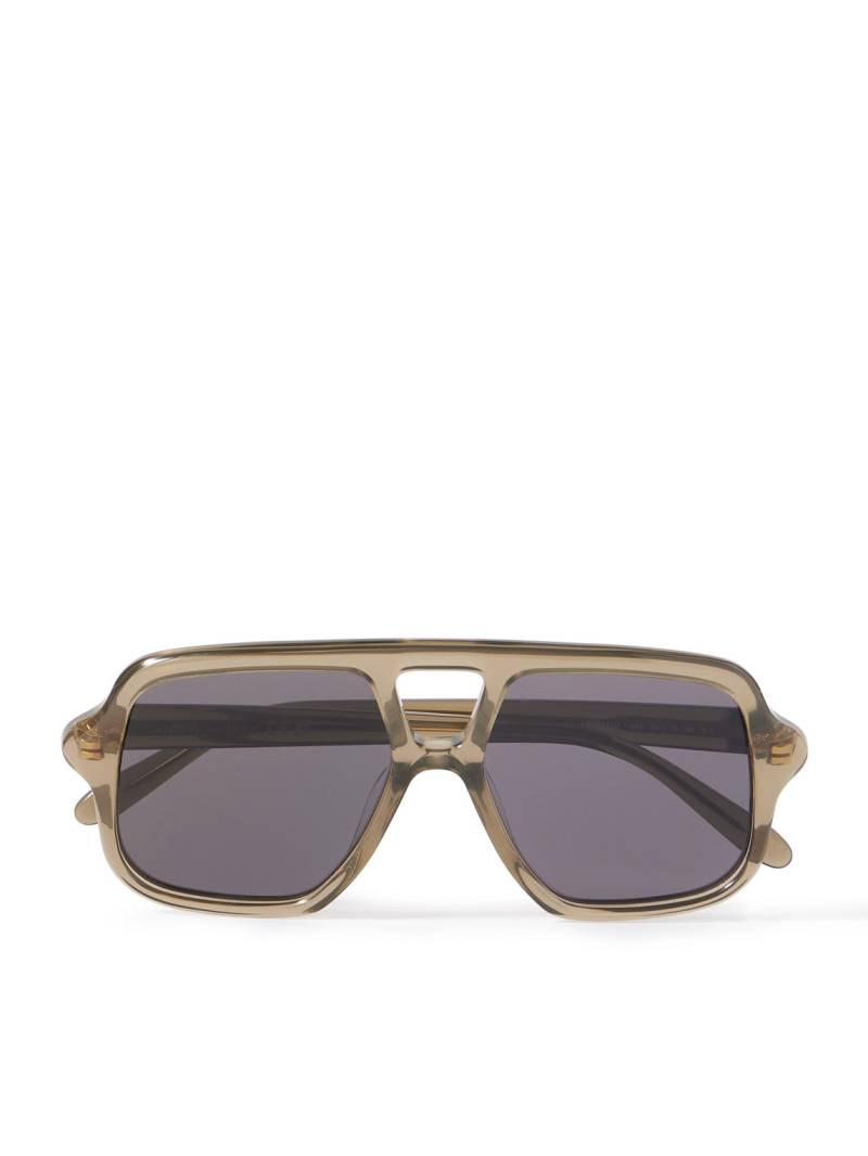 LOEWE - Aviator-Style Acetate Sunglasses - Men - Gray LOEWE - Aviator-Style Acetate Sunglasses - Men - Gray von LOEWE