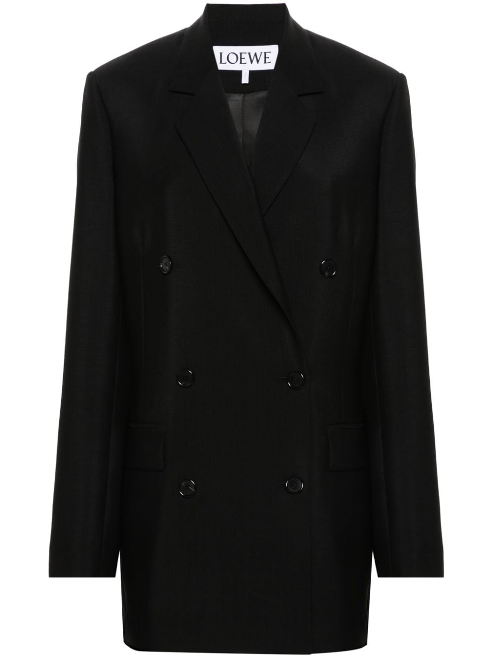 LOEWE Doppelreihiger Blazer - Schwarz von LOEWE