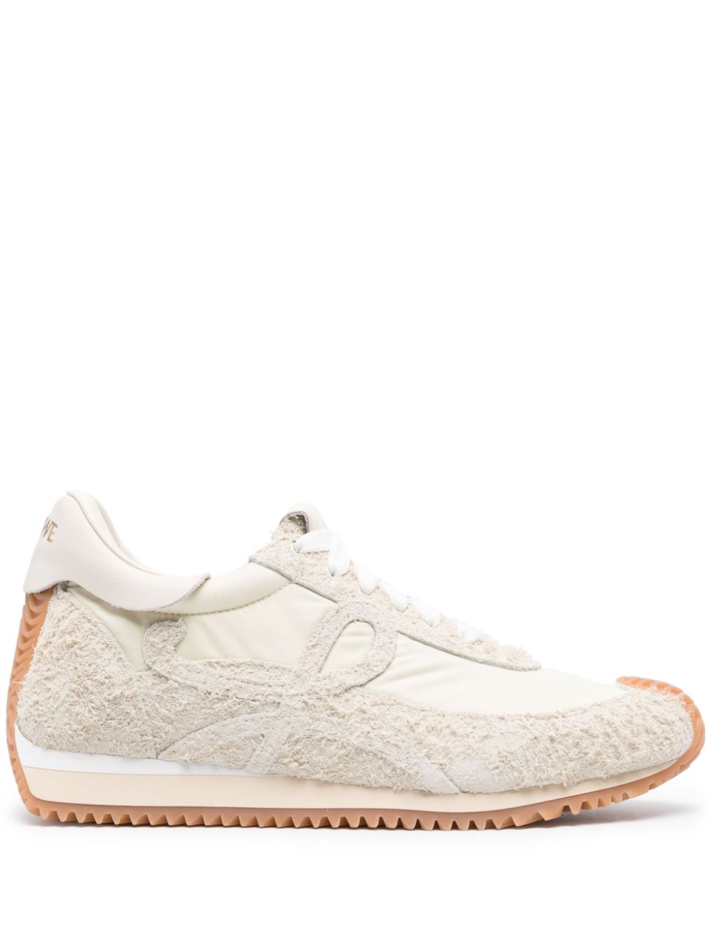 LOEWE Flow Runner Sneakers aus Wildleder - Nude von LOEWE