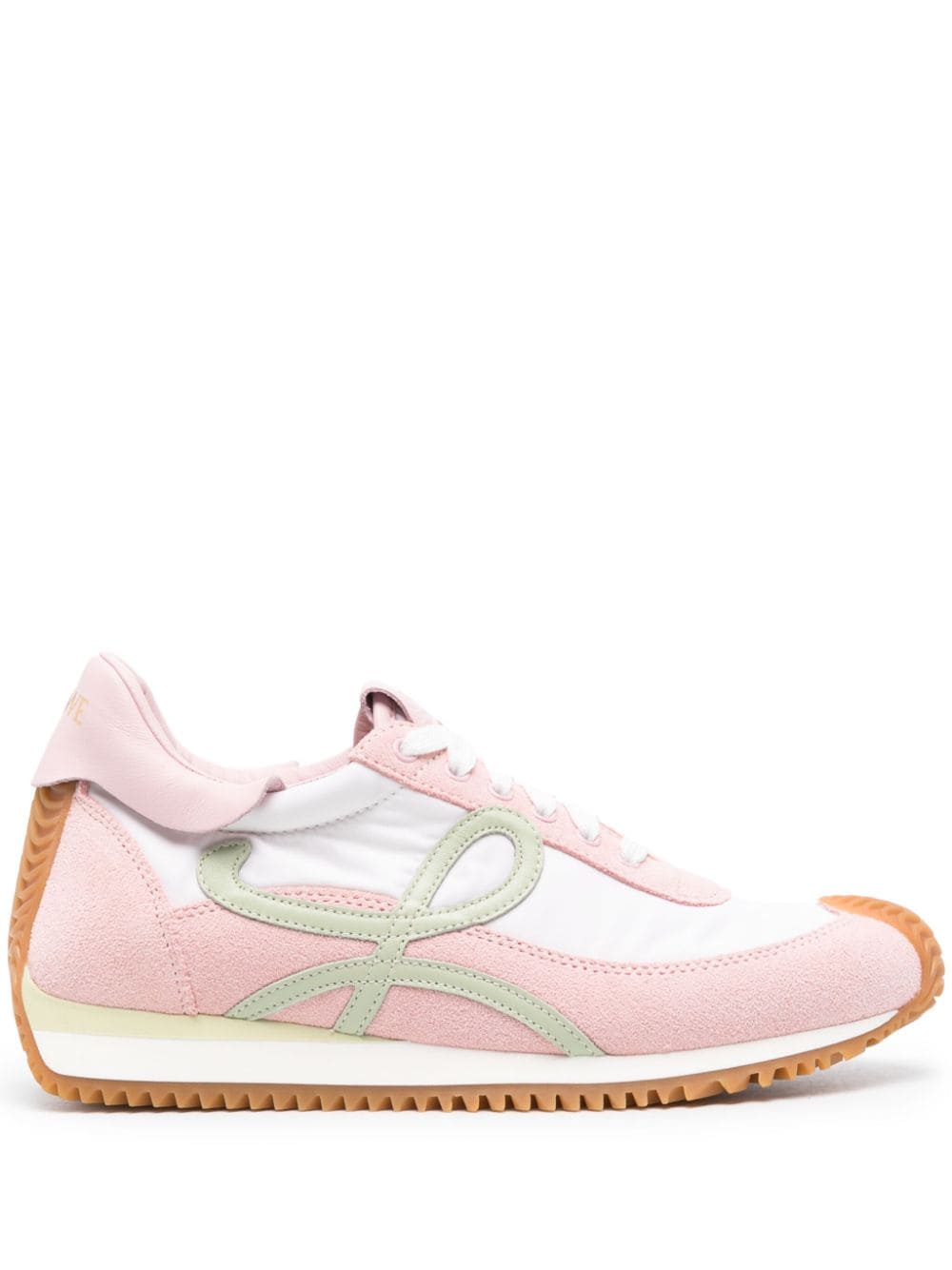 LOEWE Flow Sneakers aus Wildleder - Rosa von LOEWE