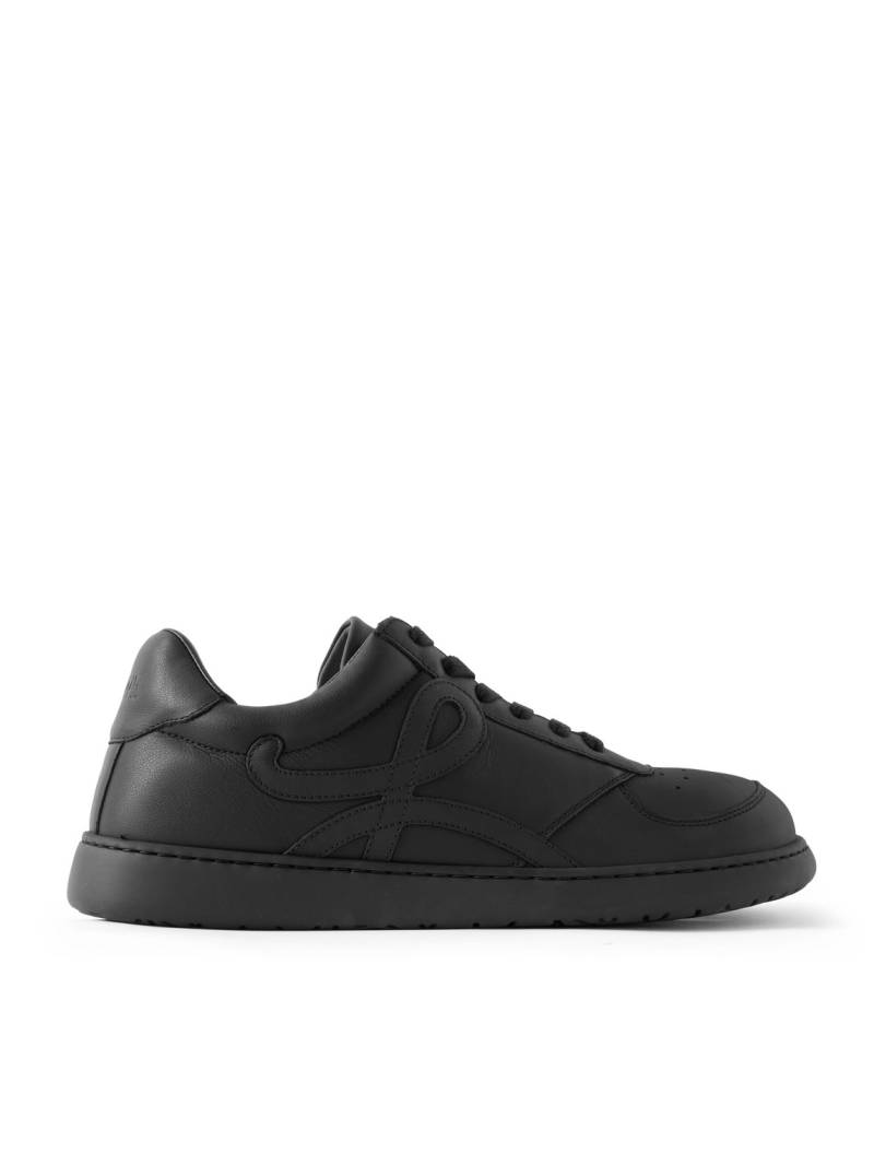 LOEWE - Jambo Logo-Appliquéd Leather Sneakers - Men - Black - EU 42 von LOEWE