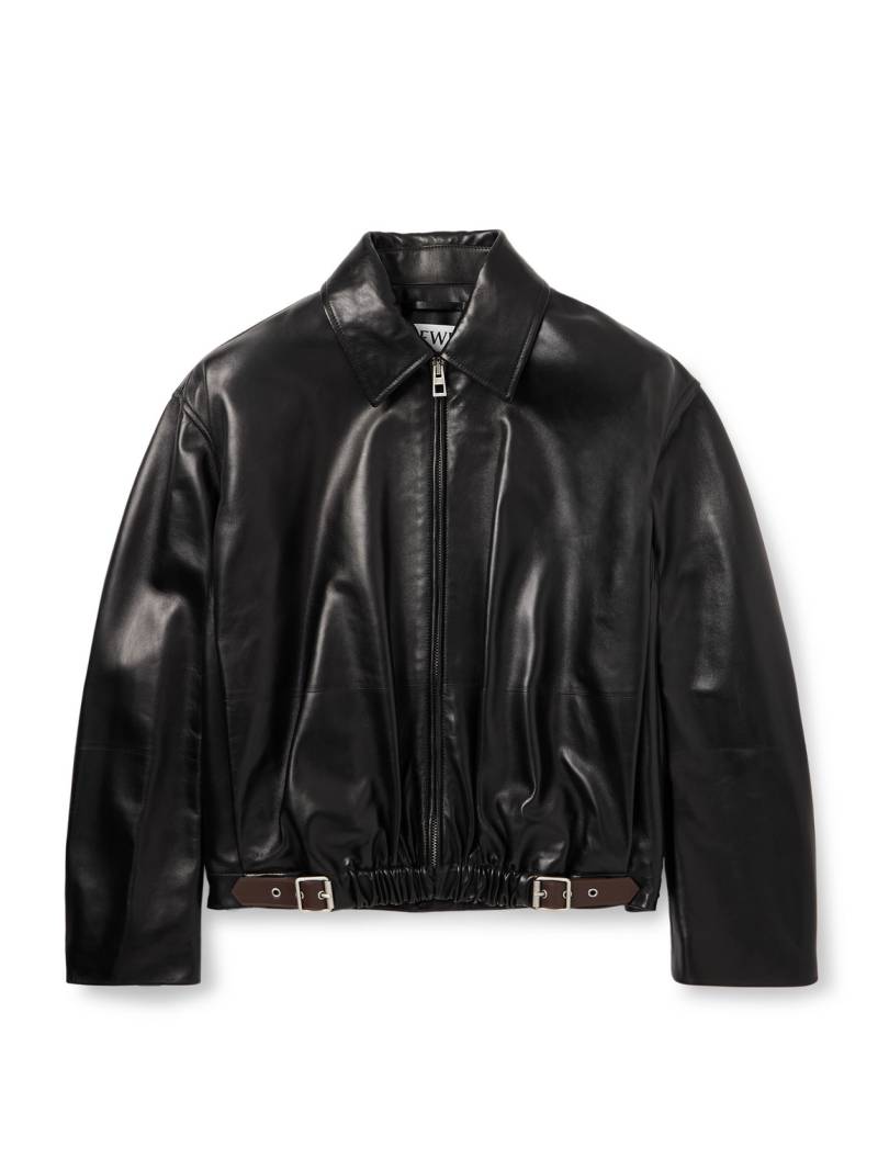 LOEWE - Leather Jacket - Men - Black - IT 52 von LOEWE
