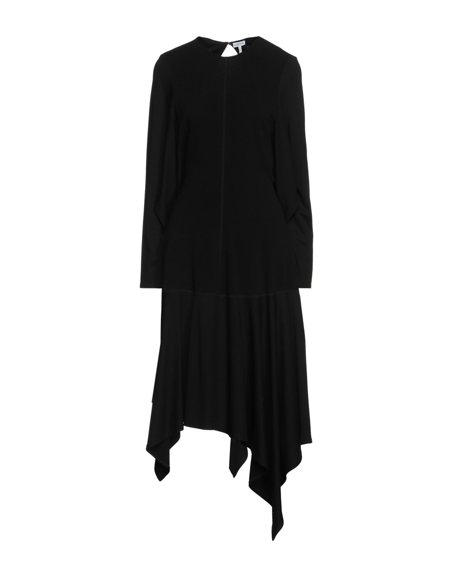 LOEWE Midi-kleid Damen Schwarz von LOEWE