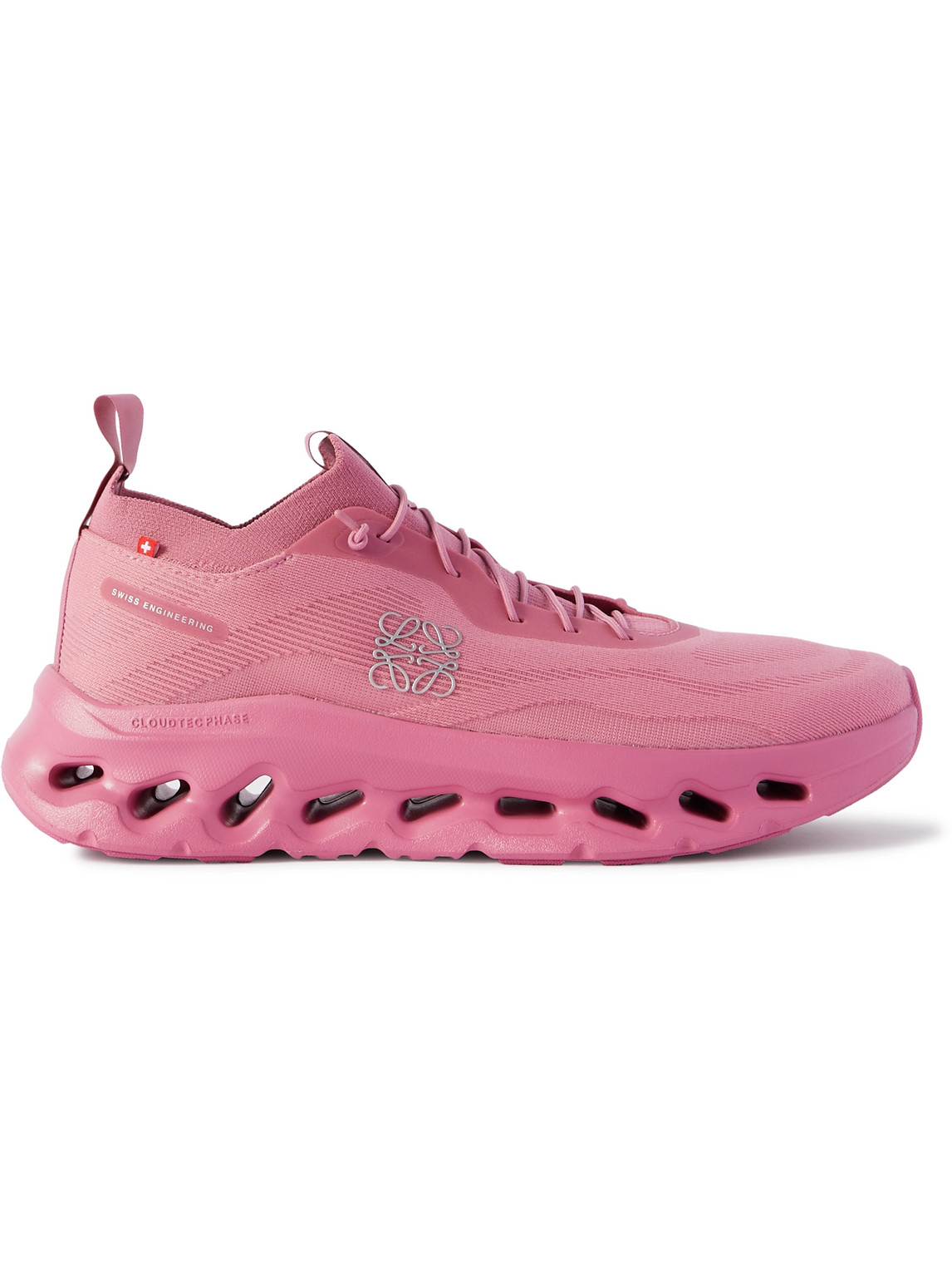 LOEWE - On Cloudtilt Stretch-Knit Sneakers - Men - Pink - EU 48 von LOEWE