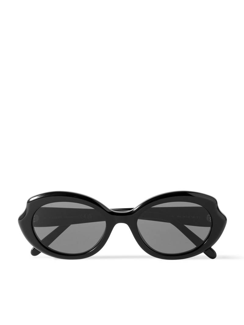 LOEWE - Oval-Frame Acetate Sunglasses - Men - Black von LOEWE