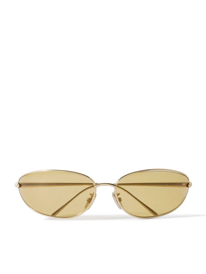 LOEWE - Oval-Frame Gold-Tone Sunglasses - Men - Gold LOEWE - Oval-Frame Gold-Tone Sunglasses - Men - Gold von LOEWE