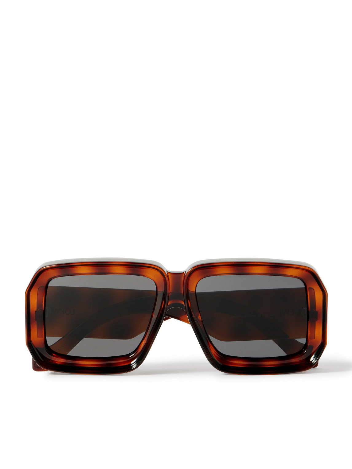 LOEWE - Paula's Ibiza Square-Frame Tortoiseshell Acetate Sunglasses - Men - Tortoiseshell von LOEWE
