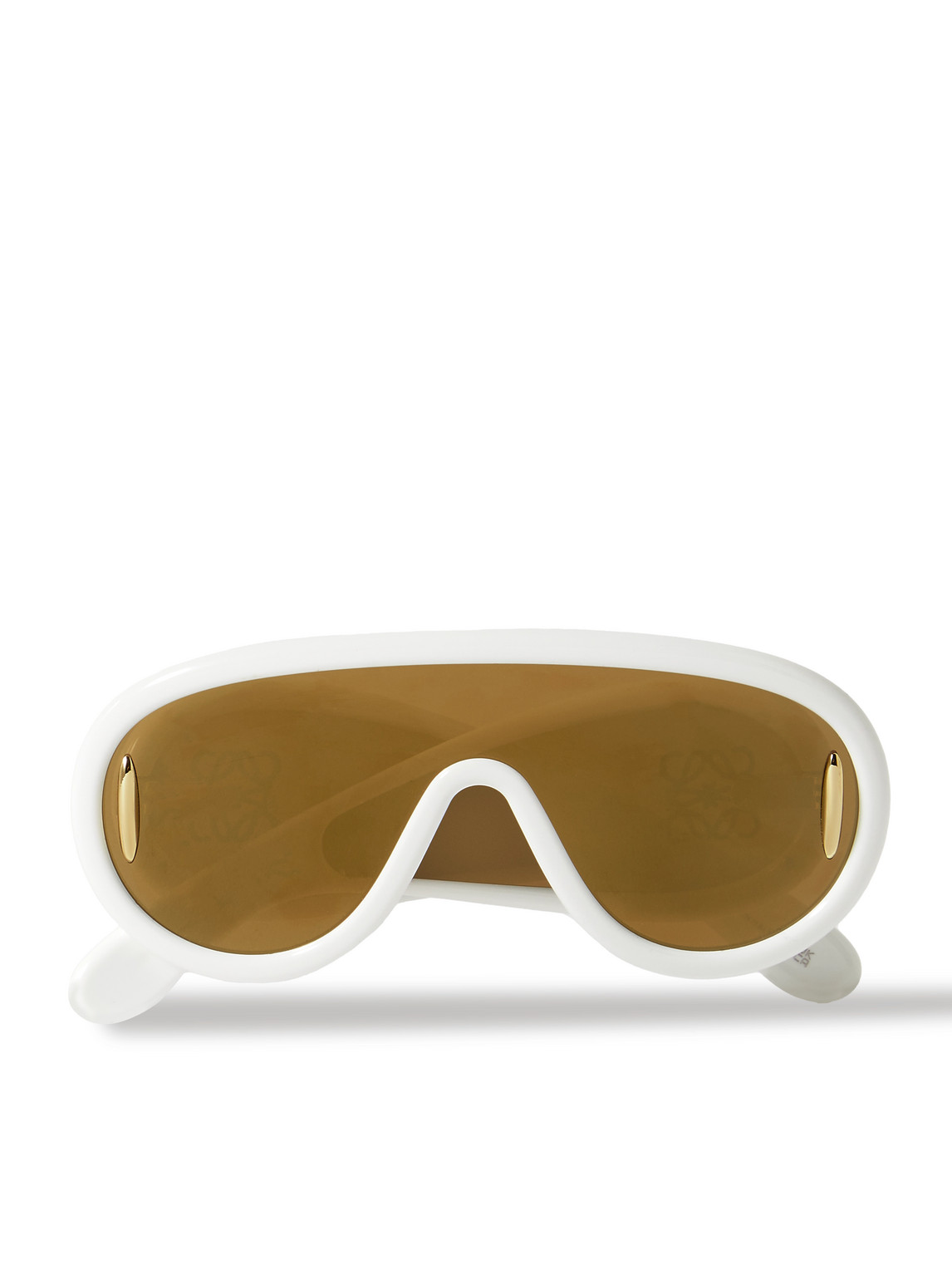 LOEWE - Paula's Ibiza Wave Mask Oversized D-Frame Embellished Acetate Sunglasses - Men - Neutrals von LOEWE