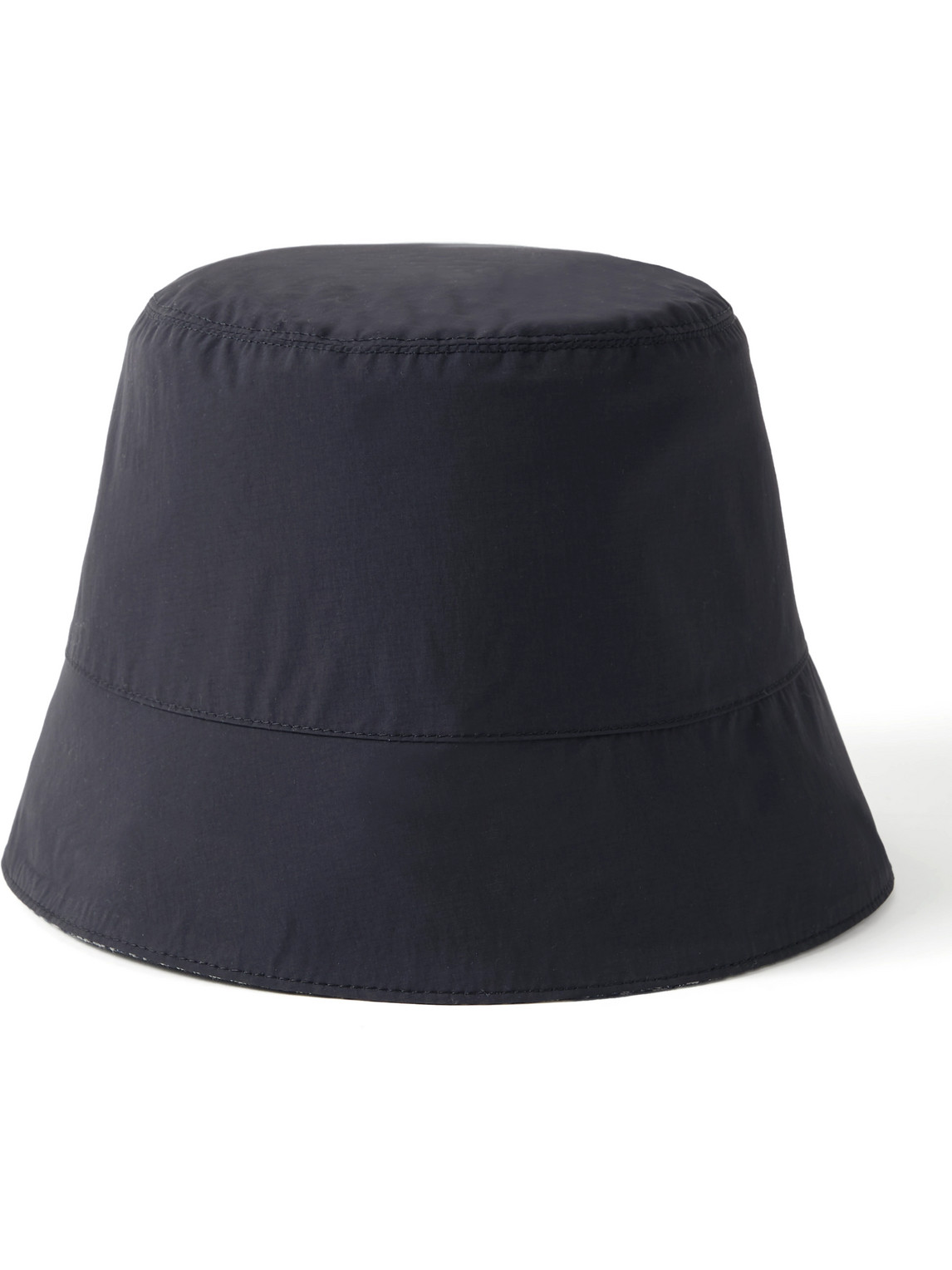 LOEWE - Reversible Logo-Jacquard Cotton-Blend and Shell Bucket Hat - Men - Blue - 60 von LOEWE