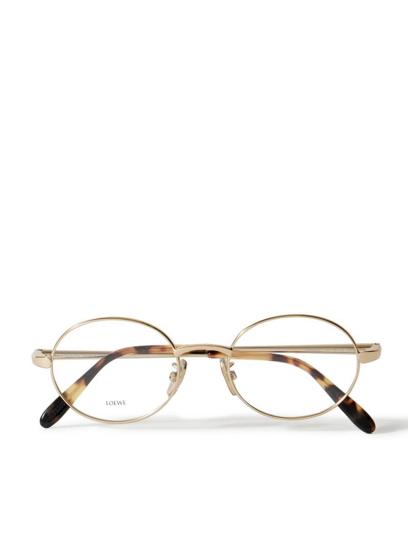 LOEWE - Round-Frame Gold-Tone Optical Glasses - Men - Gold LOEWE - Round-Frame Gold-Tone Optical Glasses - Men - Gold von LOEWE