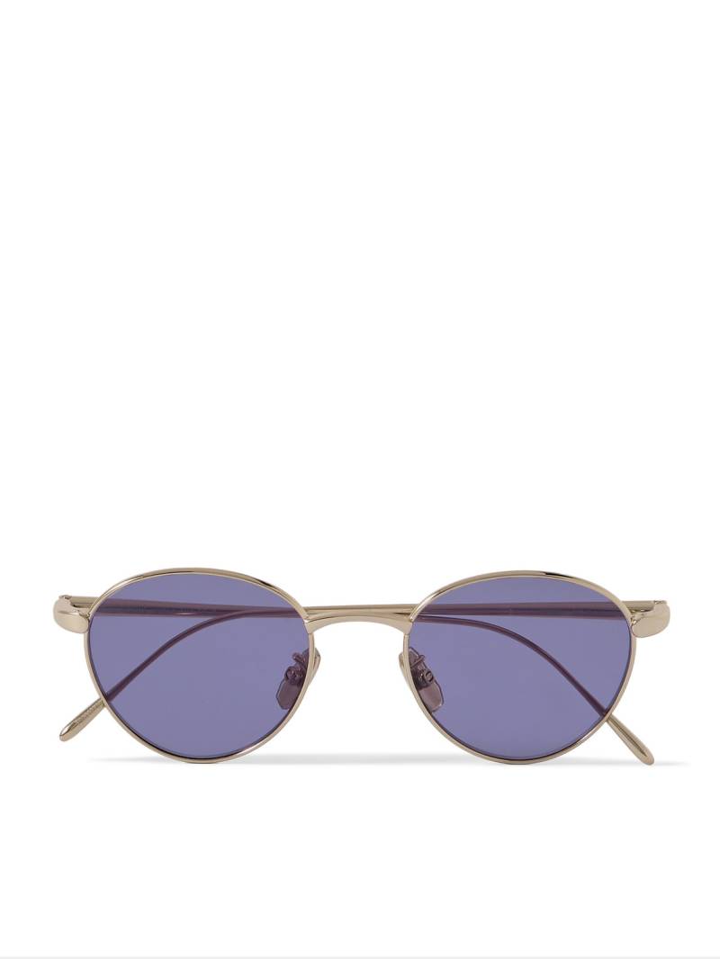 LOEWE - Round-Frame Gold-Tone Sunglasses - Men - Gold von LOEWE