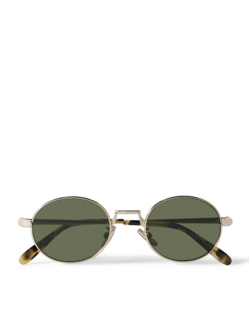 LOEWE - Round-Frame White Gold-Tone Sunglasses - Men - Gold LOEWE - Round-Frame White Gold-Tone Sunglasses - Men - Gold von LOEWE