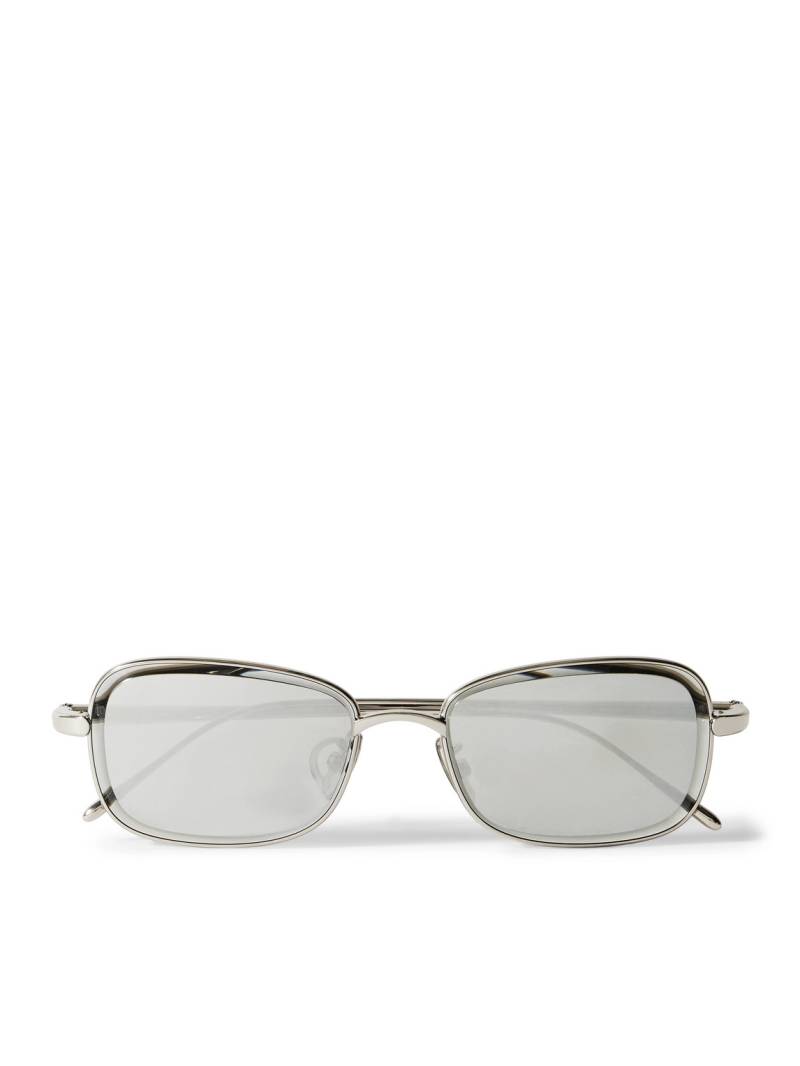 LOEWE - Square-Frame Silver-Tone Sunglasses - Men - Silver von LOEWE