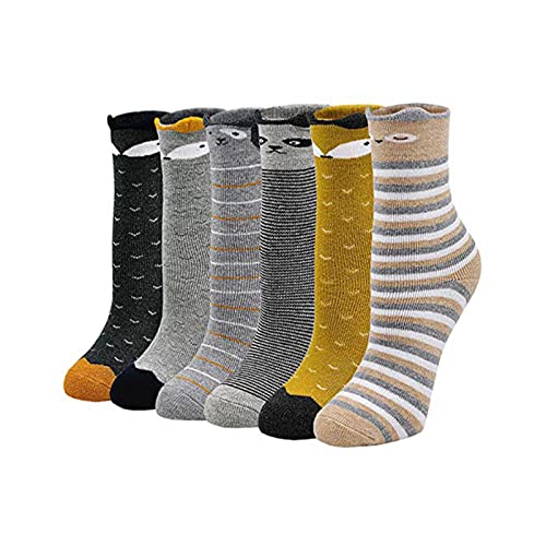 LOFIR Dicke Kinder Socken aus Baumwoll Winter Warme Thermo Socken für kleine Mädchen Jungen Kleinkind Neuheit Socken Größe 20-22, für 2-4 Jahre, 6 Paare LOFIR Dicke Kinder Socken aus Baumwoll Winter Warme Thermo Socken für kleine Mädchen Jungen Kleinkind Neuheit Socken Größe 20-22, für 2-4 Jahre, 6 Paare von LOFIR