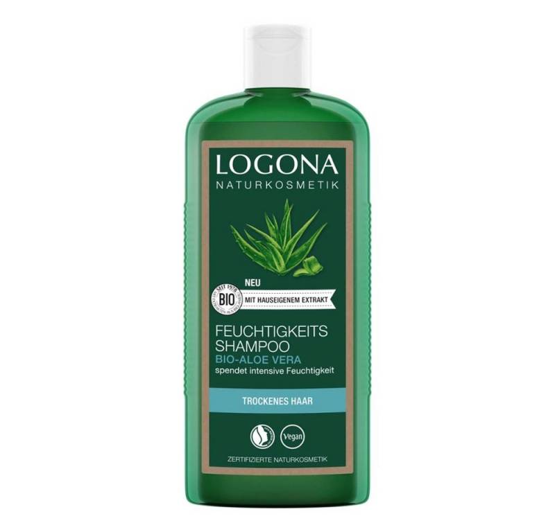 LOGONA Haarshampoo Aloe Vera - Feuchtigkeits Shampoo 250ml 18er Pack von LOGONA