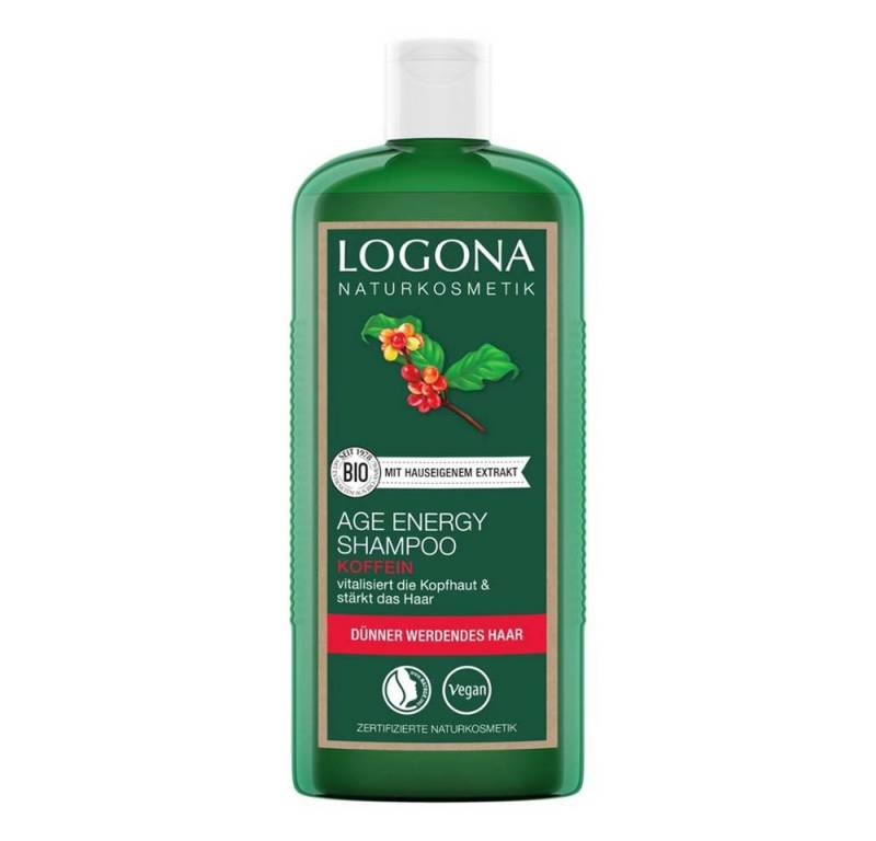 LOGONA Haarshampoo Coffein - Age Energy Shampoo 250ml 6er Pack von LOGONA