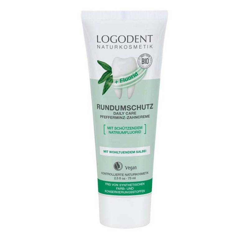 LOGONA Zahnpasta Daily Care - Rundumschutz Zahncreme 75ml 2er Pack von LOGONA