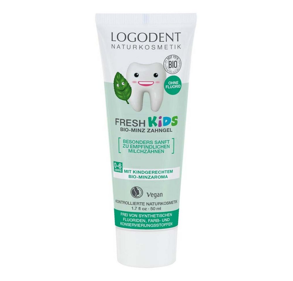 LOGONA Zahnpasta Kids Zahngel - Spearmint 50ml 2er Pack LOGONA Zahnpasta Kids Zahngel - Spearmint 50ml 2er Pack von LOGONA