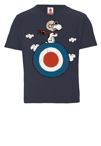 LOGOSH!RT LOGOSHIRT - Comics - Peanuts - Snoopy - Pilot - Bio T-Shirt Print - Kinder von LOGOSH!RT