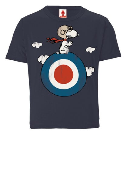 LOGOSH!RT LOGOSHIRT - Comics - Peanuts - Snoopy - Pilot - Bio T-Shirt Print - Kinder von LOGOSH!RT