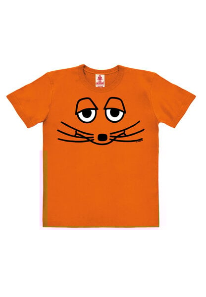 LOGOSH!RT LOGOSHIRT - Die Sendung mit der Maus - Maus Gesicht - Bio T-Shirt Print - Kinder - Jungen & Mädchen von LOGOSH!RT
