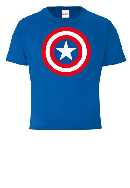 LOGOSH!RT LOGOSHIRT - Marvel - Captain America - Shield - Logo - Kinder - Bio T-Shirt von LOGOSH!RT