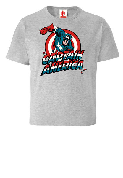 LOGOSH!RT LOGOSHIRT - Marvel Comics - Captain America - Kinder - Bio T-Shirt von LOGOSH!RT