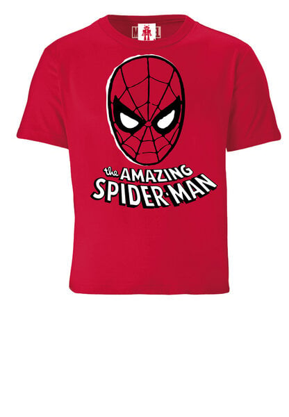 LOGOSH!RT LOGOSHIRT - Marvel Comics - Spider-Man - Maske - Bio T-Shirt Print - Junge & Mädchen von LOGOSH!RT