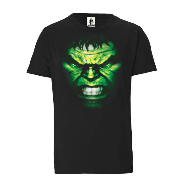 LOGOSH!RT LOGOSHIRT - Marvel - Hulk - Gesicht - T-Shirt - 100% Organic Cotton von LOGOSH!RT