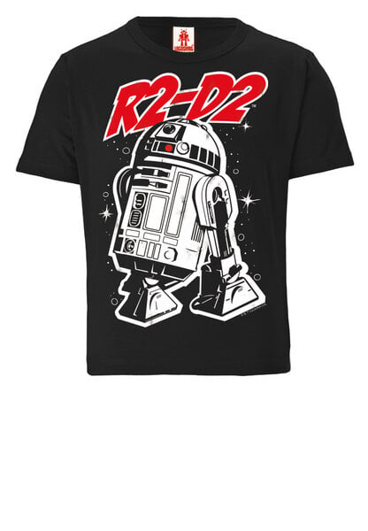 LOGOSH!RT LOGOSHIRT - Star Wars - Droide - R2-D2 - Kinder Bio T-Shirt Print - Grafik von LOGOSH!RT