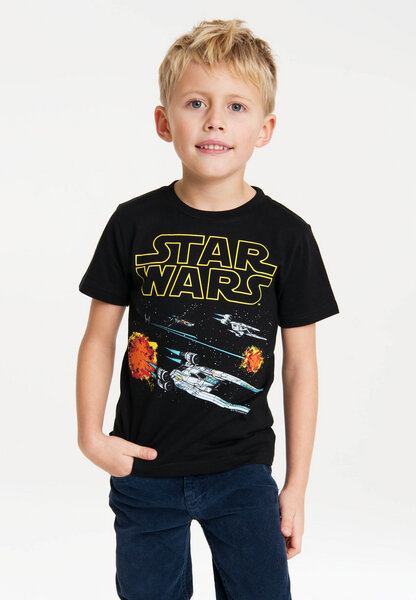 LOGOSH!RT LOGOSHIRT - Star Wars - Starfighter - Kinder - Bio T-Shirt von LOGOSH!RT