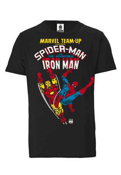 LOGOSH!RT Team Spider-Man & Iron Man - Marvel - LOGOSHIRT - 100% Organic Cotton von LOGOSH!RT