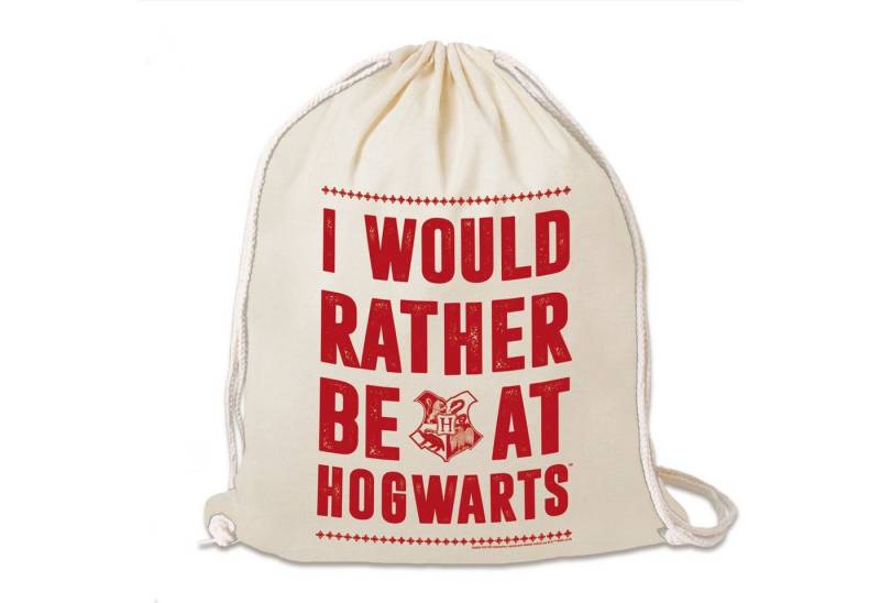 LOGOSHIRT Kulturbeutel Turnbeutel Harry Potter, mit großem Frontprint von LOGOSHIRT