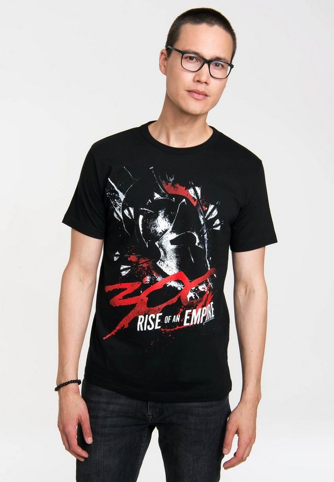 LOGOSHIRT T-Shirt 300 - Rise Of An Empire mit coolem Frontprint von LOGOSHIRT