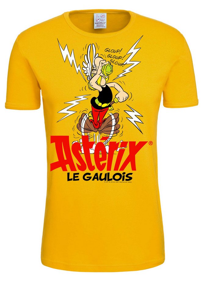 LOGOSHIRT T-Shirt Asterix Le Gaulois mit Asterix- und Zaubertrank-Print von LOGOSHIRT