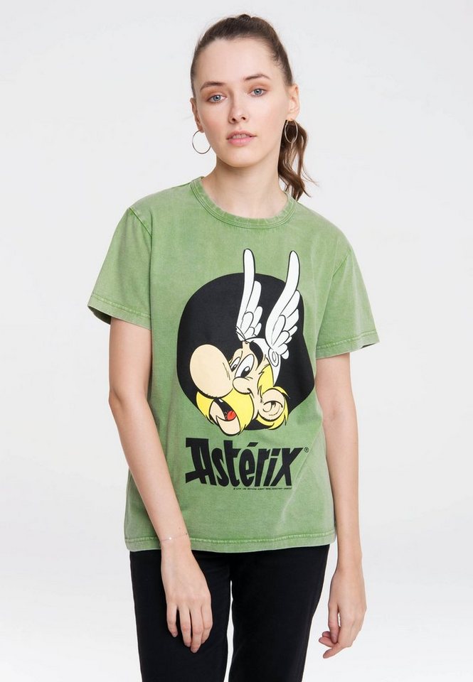 LOGOSHIRT T-Shirt Asterix der Gallier - Asterix mit lizenziertem Print von LOGOSHIRT