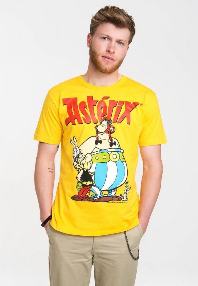 LOGOSHIRT T-Shirt Asterix - Asterix & Obelix mit Comic Print von LOGOSHIRT