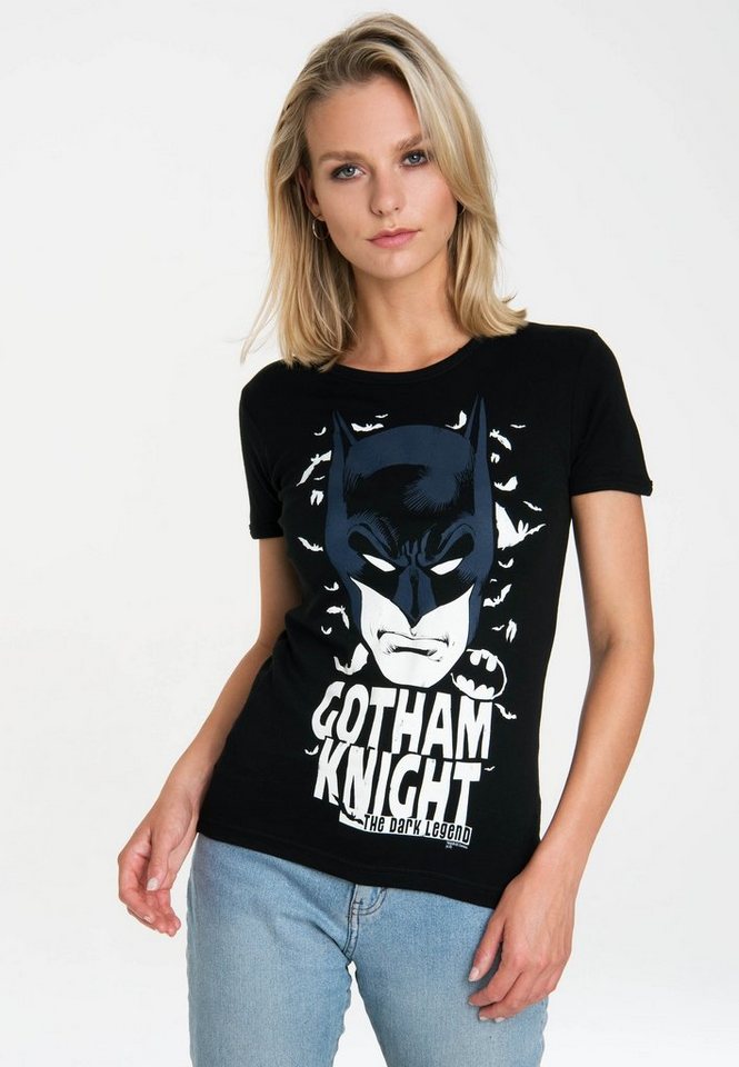 LOGOSHIRT T-Shirt Batman - Gotham Knight mit lizenziertem Originaldesign von LOGOSHIRT