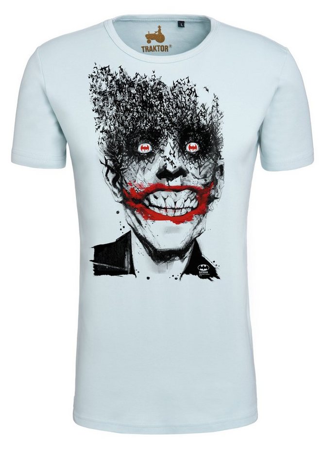 LOGOSHIRT T-Shirt Batman - Joker Bats mit trendigem Superschurken-Print von LOGOSHIRT