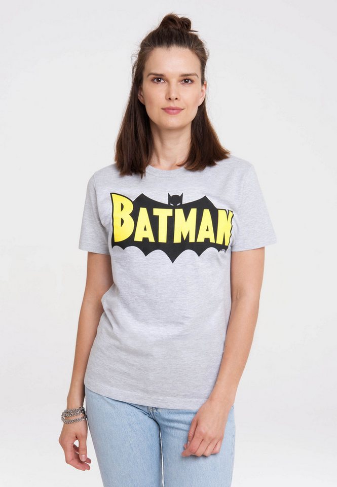 LOGOSHIRT T-Shirt Batman Wings mit trendigem Superhelden-Print von LOGOSHIRT