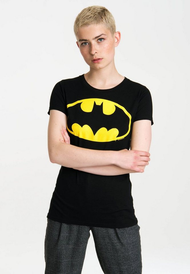 LOGOSHIRT T-Shirt Batman mit coolem Superhelden-Print von LOGOSHIRT