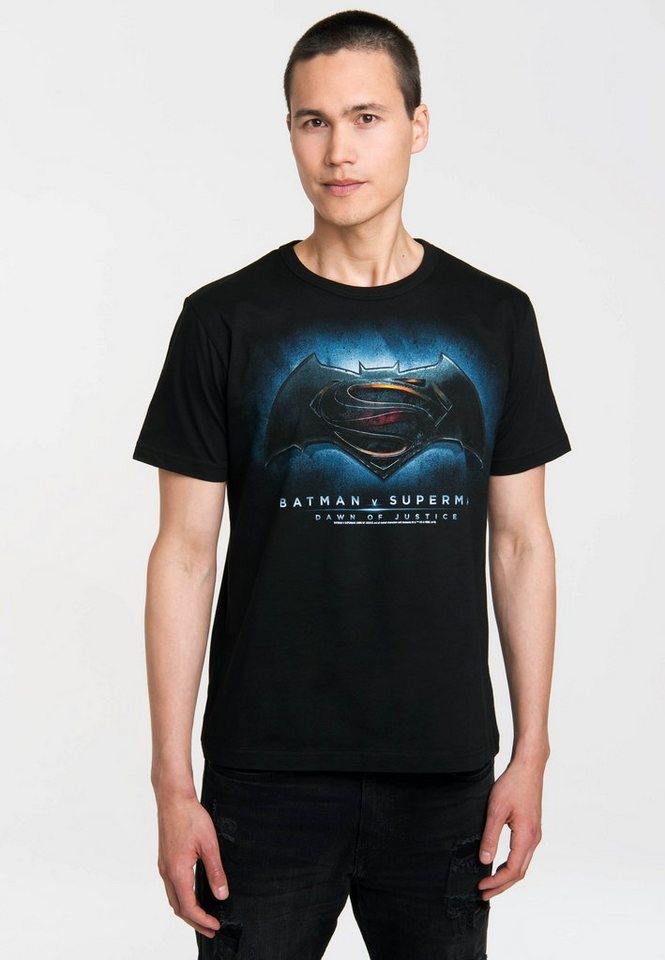 LOGOSHIRT T-Shirt Batman v Superman - Dawn of Justice mit coolem Frontdruck von LOGOSHIRT