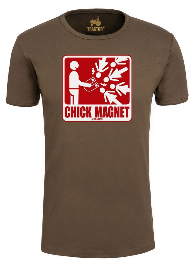 LOGOSHIRT T-Shirt Chick Magnet mit lustigem Print von LOGOSHIRT