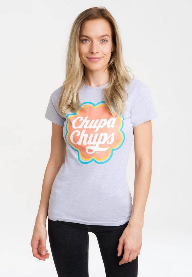 LOGOSHIRT T-Shirt Chupa Chups mit lizenzierten Design von LOGOSHIRT